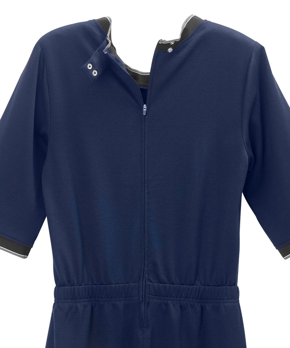 Women's Stay Dressed Jumpsuit with Full Back Zip - Silverts 9