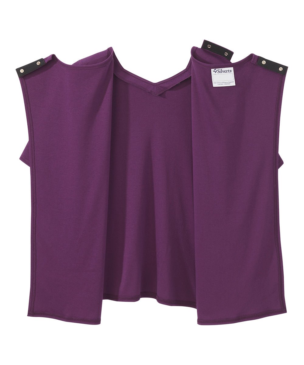 Women's Soft Embroidered Adaptive Top - Silverts 50