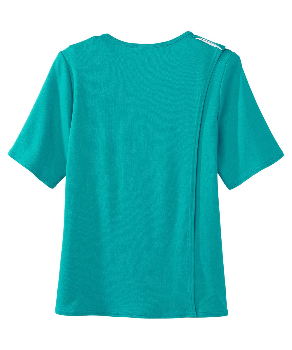 Women's Soft Embroidered Adaptive Top - Silverts 59