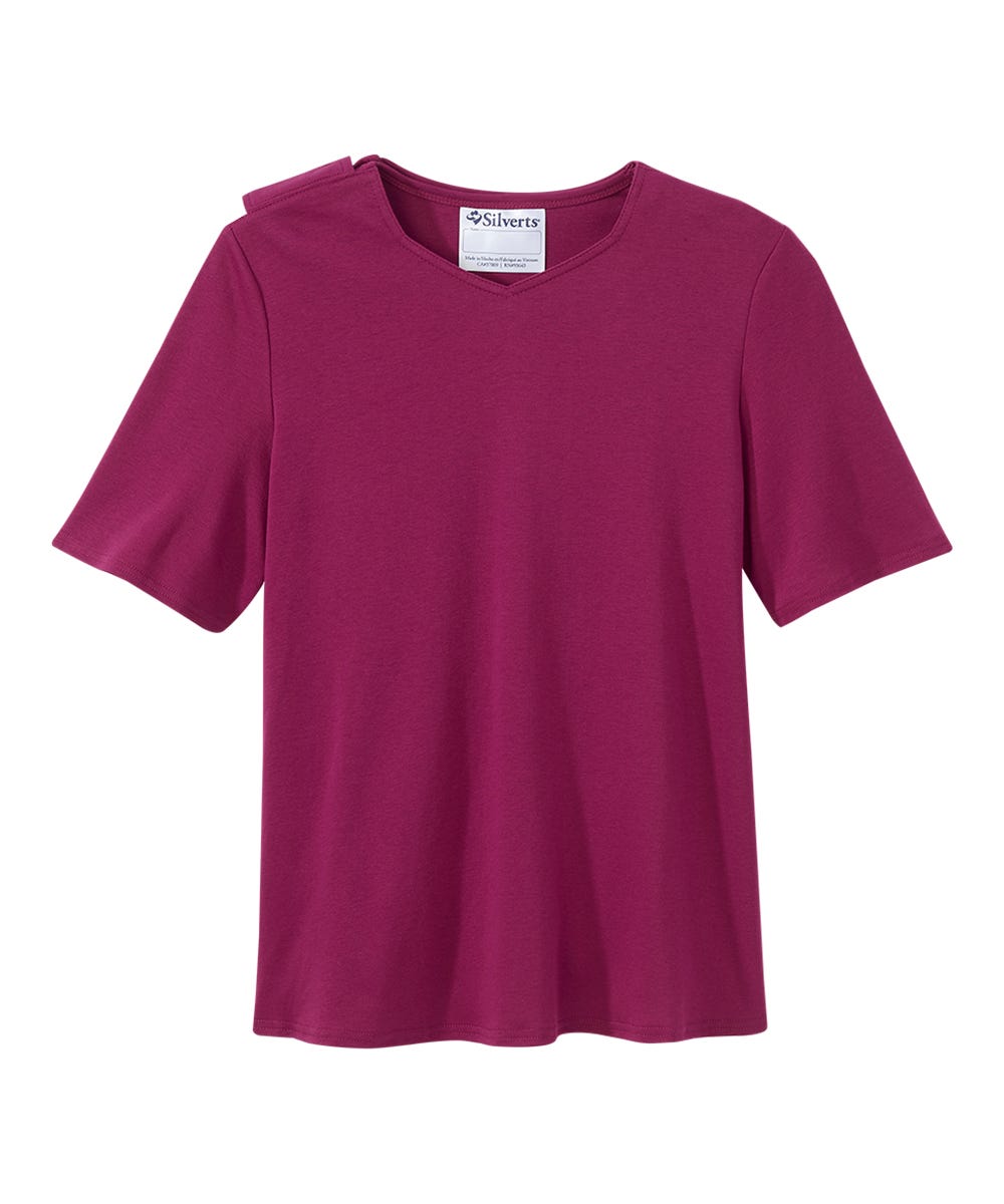 Women's Soft Classic Open Back Top - Silverts 13