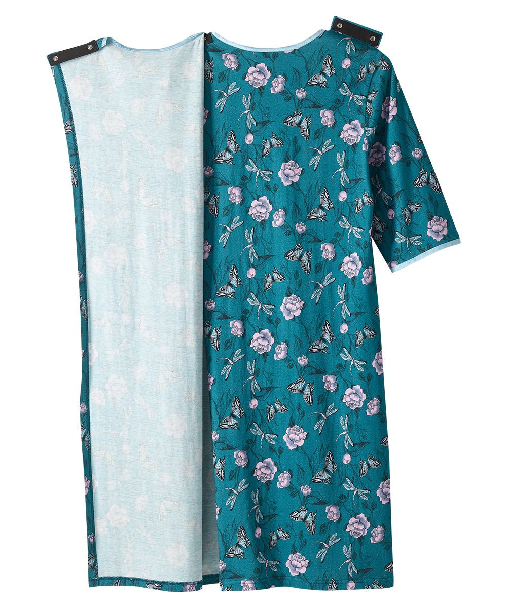 Women's No Peek Hospital & Home Care Gown - Silverts 20