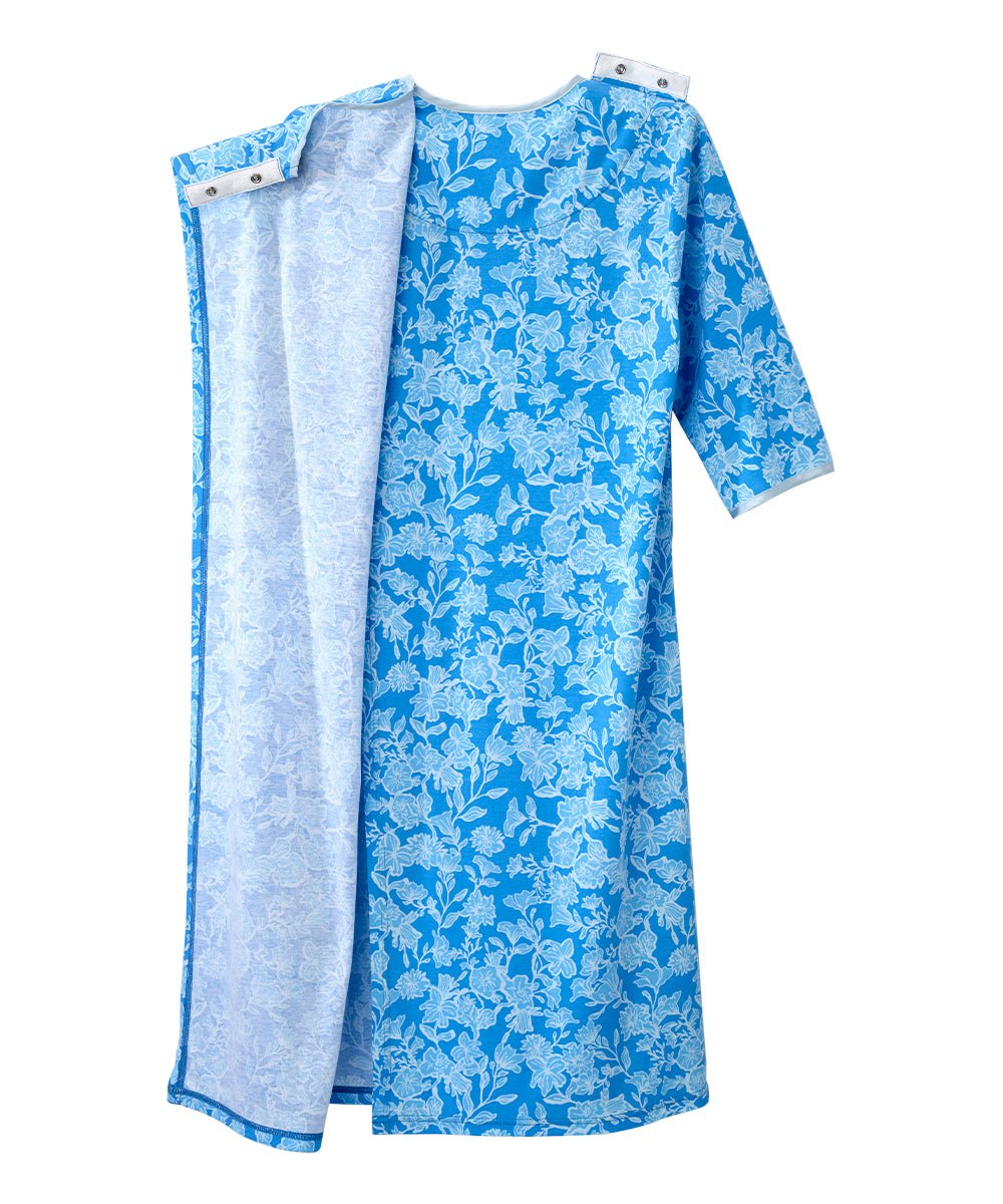 Women's No Peek Hospital & Home Care Gown - Silverts 67