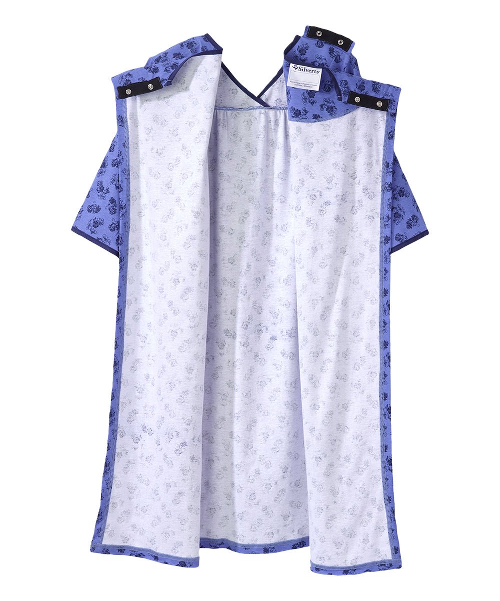 Women's No Peek Hospital & Home Care Gown - Silverts 96