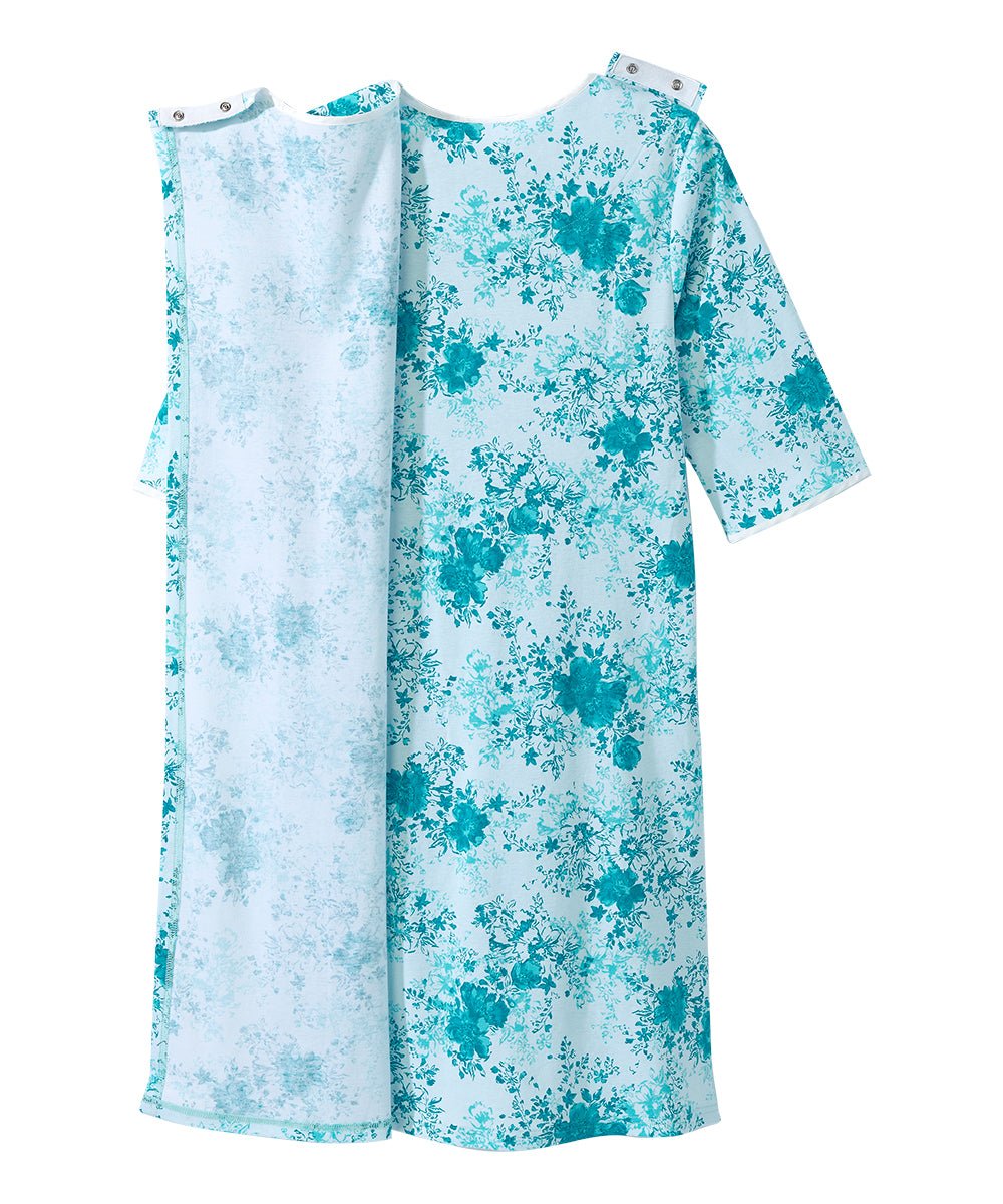 Women's No Peek Hospital & Home Care Gown - Silverts 75