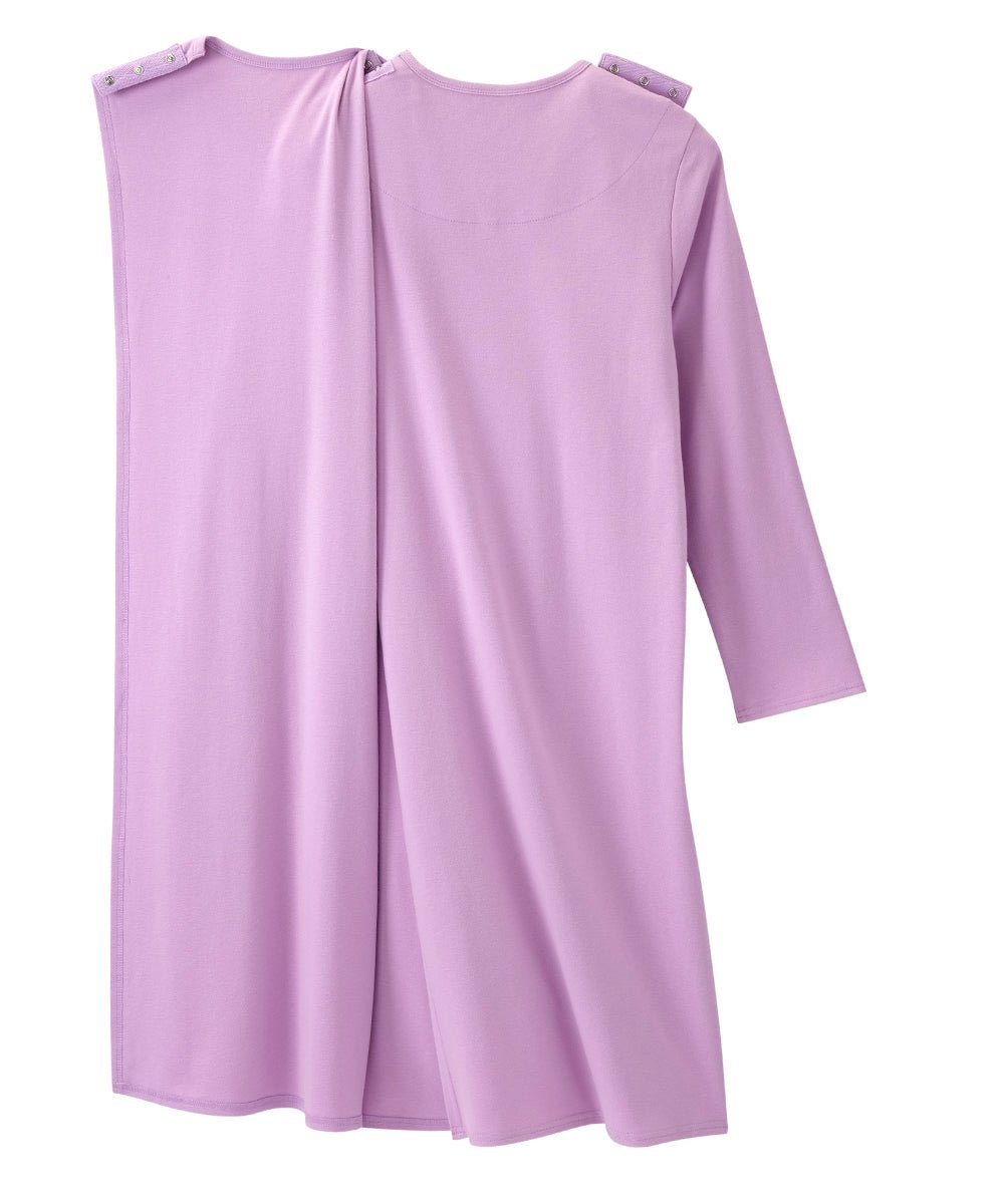 Women's No Peek Hospital & Home Care Long Sleeve Gown - Silverts 32