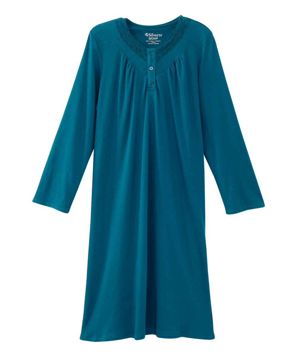 Women's No Peek Hospital & Home Care Gown - Silverts 82