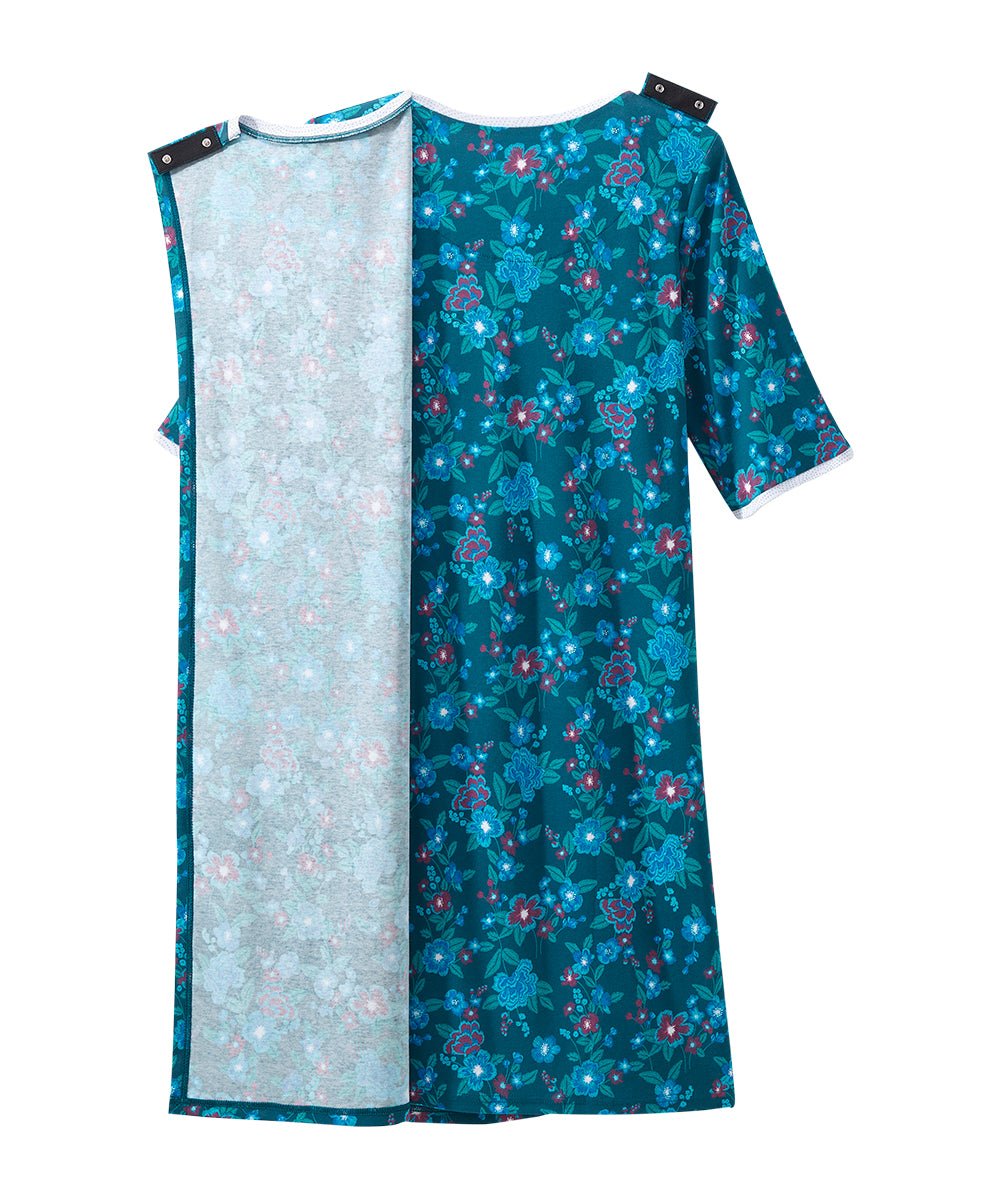 Open Back Knit Nightgown with Lace Trim - Clearance - Silverts 8