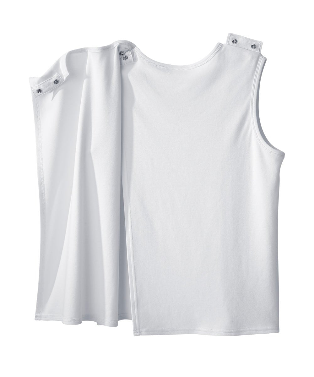 3 Pack - Men's Adaptive Sleeveless Undershirt - Silverts 26