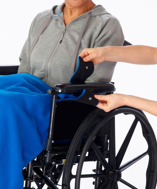 Women's & Men's Stay On Wheelchair Blanket - Silverts 2