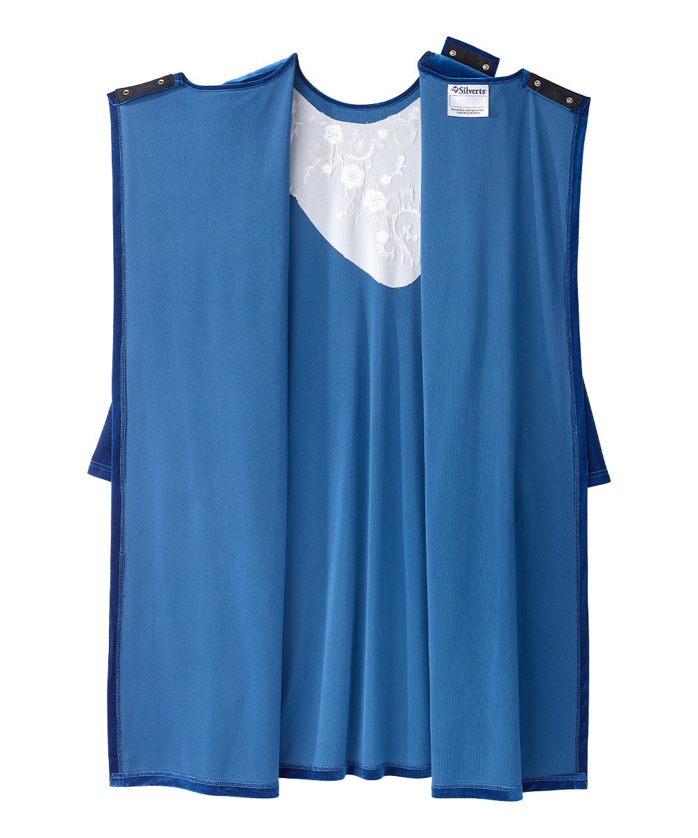 Women's Open Back Velvet Dress - Silverts 13
