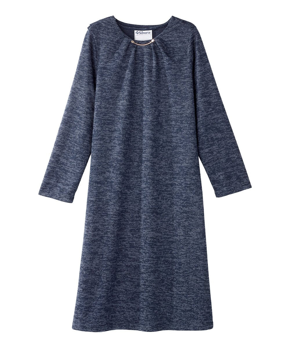 Women's Open Back Sweater Knit Dress - Silverts 6