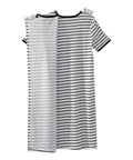 Women's Open Back T-Shirt Dress - Silverts 4