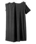 Women's Open Back T-Shirt Dress - Silverts 8