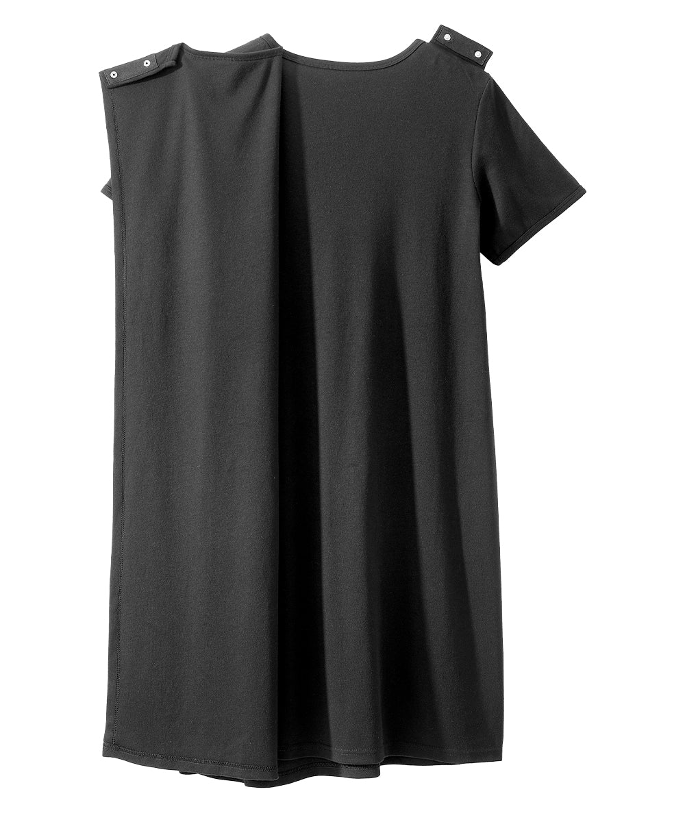 Women's Open Back T-Shirt Dress - Silverts 8
