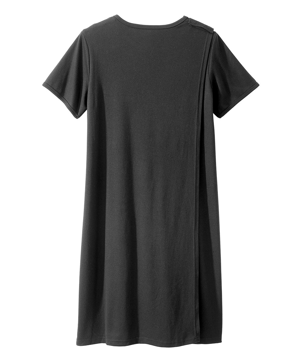 Women's Open Back T-Shirt Dress - Silverts 10