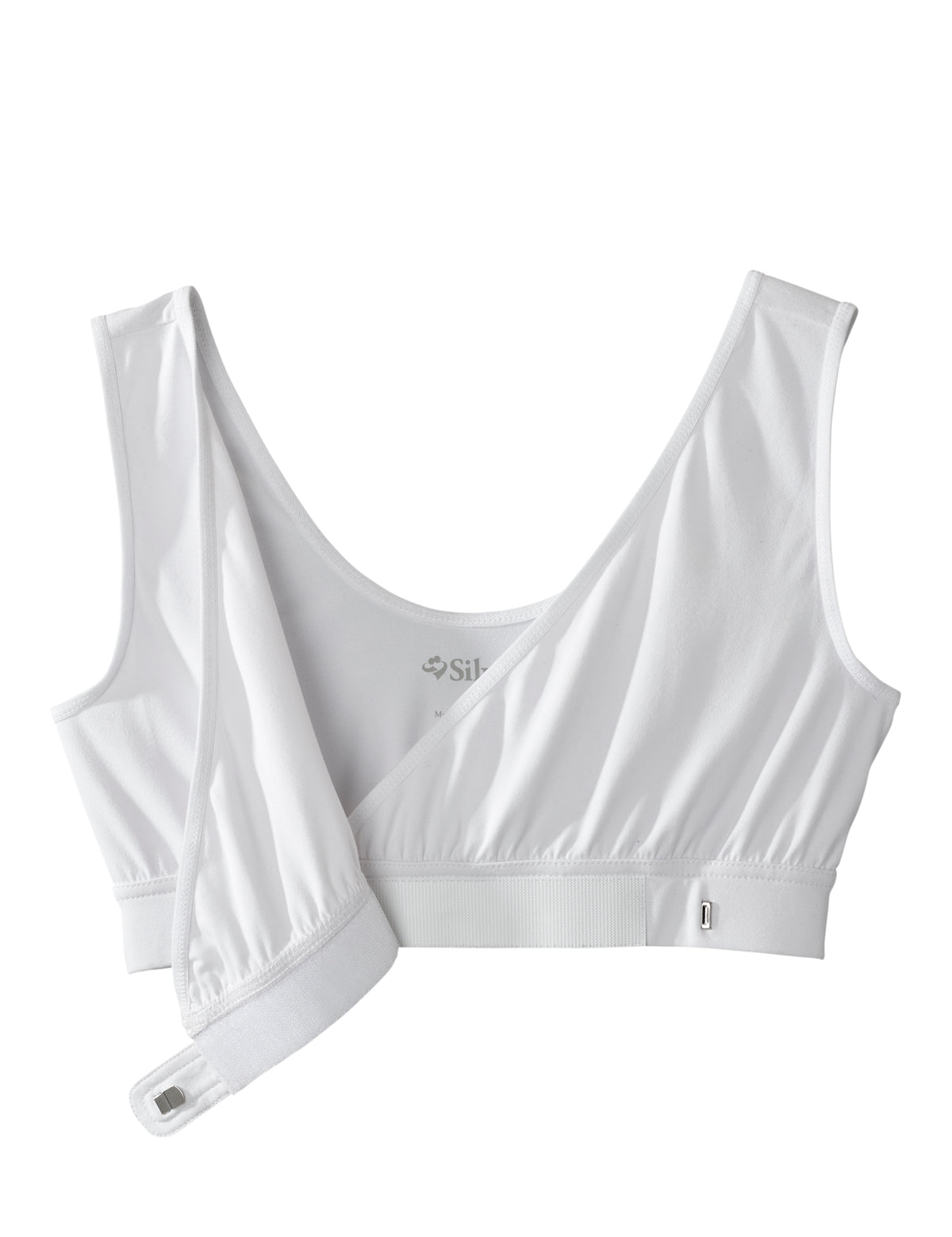 Women's Easy Touch Front Closure Bra (Cups A-D) - Silverts 3