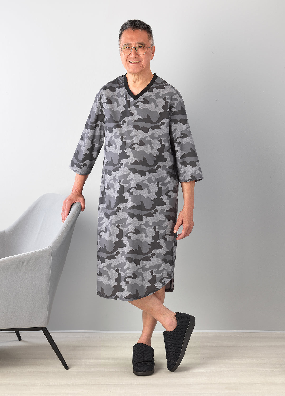 Men's Classic Comfort Hospital Gown - Silverts 1
