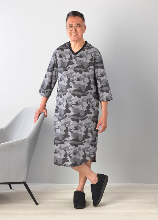 Men's Classic Comfort Hospital Gown - Silverts 1