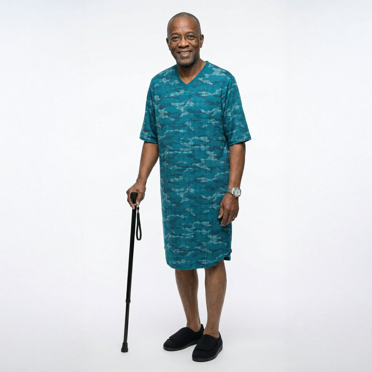 Men's Classic Comfort Hospital Gown - Silverts 6