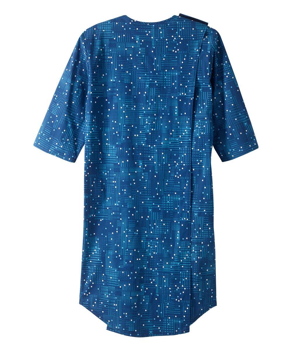 Men's Flannel Hospital & Home Care Gown - Silverts 27