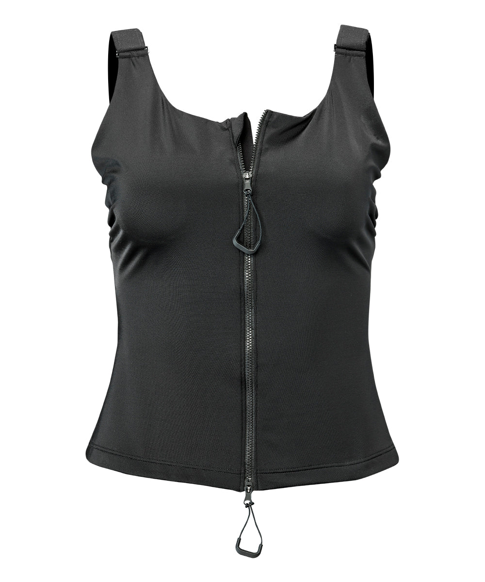 Women's Zip Front Adaptive Swim Tankini - Silverts 1