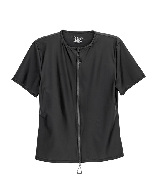 Men's Zip Front Adaptive Swim Shirt - Silverts 2