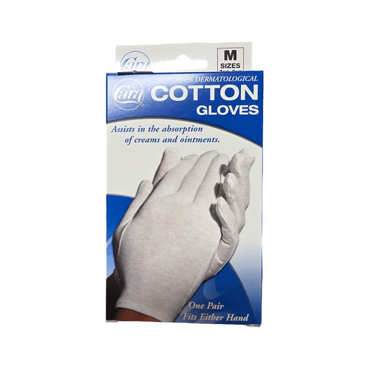 Cara Dermatological Cotton Gloves Medium - Silverts 1