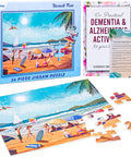 Dementia Puzzle 36 Large Pieces Jigsaw – Beach Fun - Silverts 1