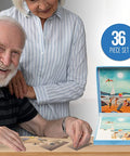 Dementia Puzzle 36 Large Pieces Jigsaw – Beach Fun - Silverts 3