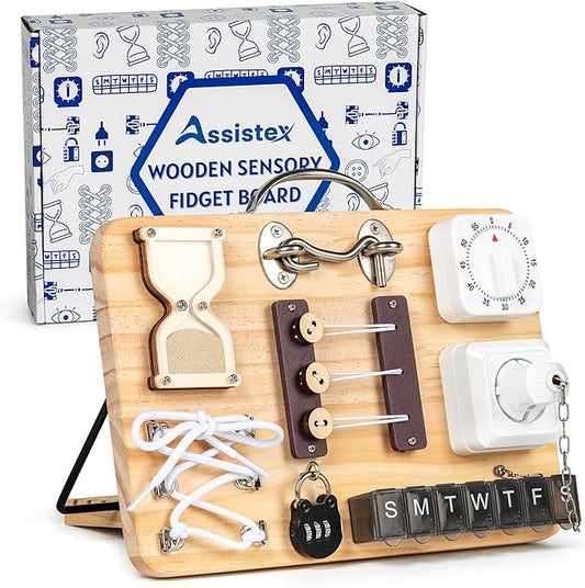Assistex Fidget Memory Games for Seniors - Dementia Activities for Seniors - Memory Games for Adults with ADHD, Autism - Alzheimers Products and Sensory Activities for Adults with Dementia - Silverts 1