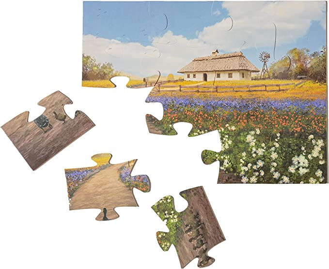 Dementia Puzzle 16 Large Pieces Jigsaw - Country Home - Silverts 6