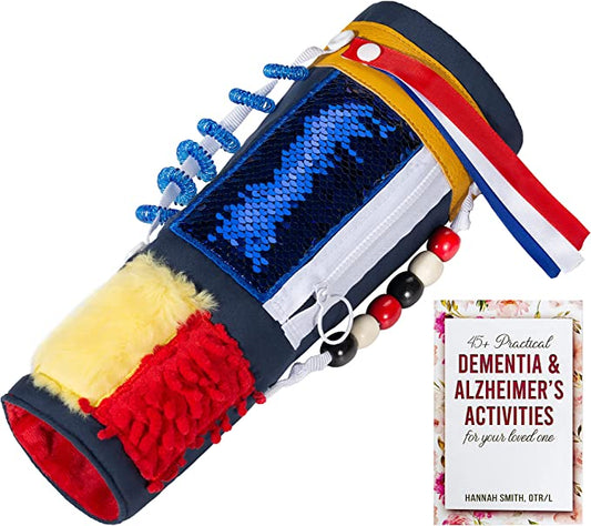Fidget and Sensory Sleeve for Adults with Dementia & Alzheimer's - Silverts 1