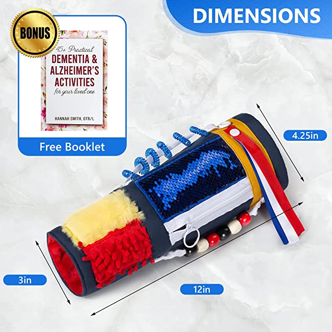 Fidget and Sensory Sleeve for Adults with Dementia & Alzheimer's - Silverts 3