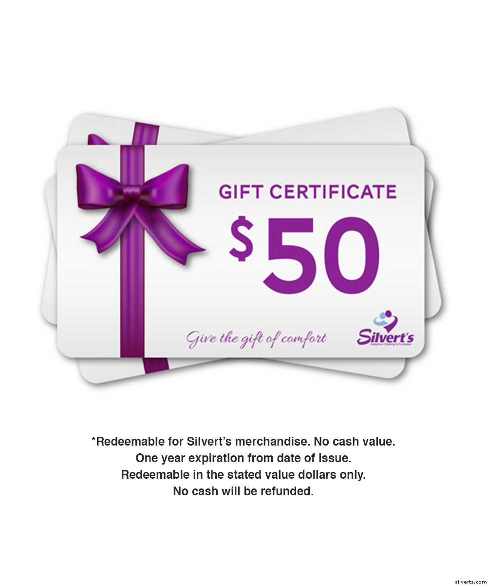 $50 Gift Card Certificates - Silverts 2