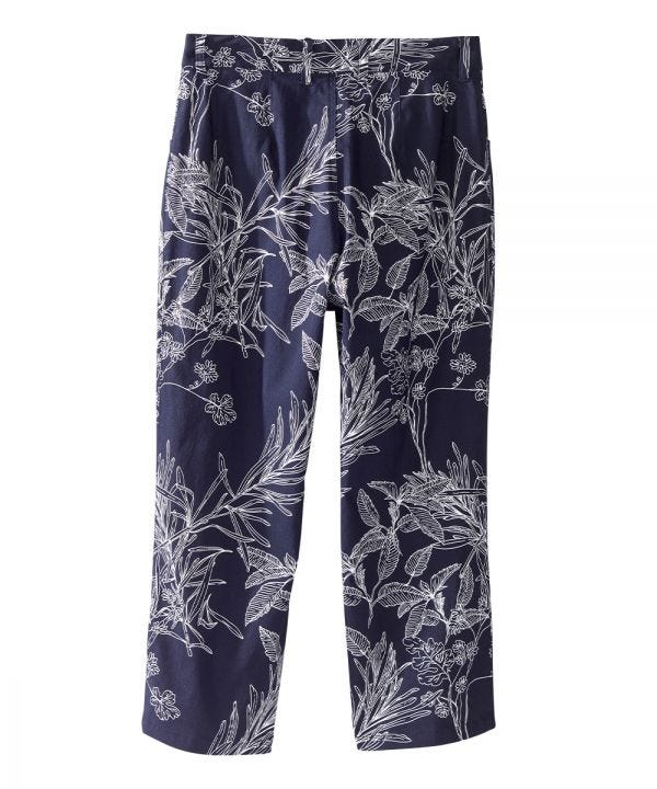 Women's Self Dressing Capris with Magnetic Front Fly - Silverts 7