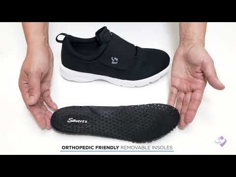 Men's Wide Ultra Lightweight Walking Shoes - Silverts 6