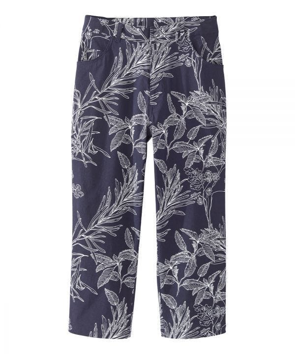 Women's Self Dressing Capris with Magnetic Front Fly - Silverts 5
