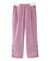 Women's Self Dressing Easy Zip Linen Capris