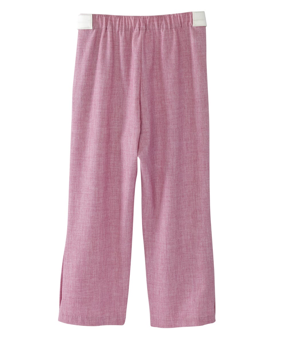 Women's Self Dressing Easy Zip Linen Capris - Silverts 9