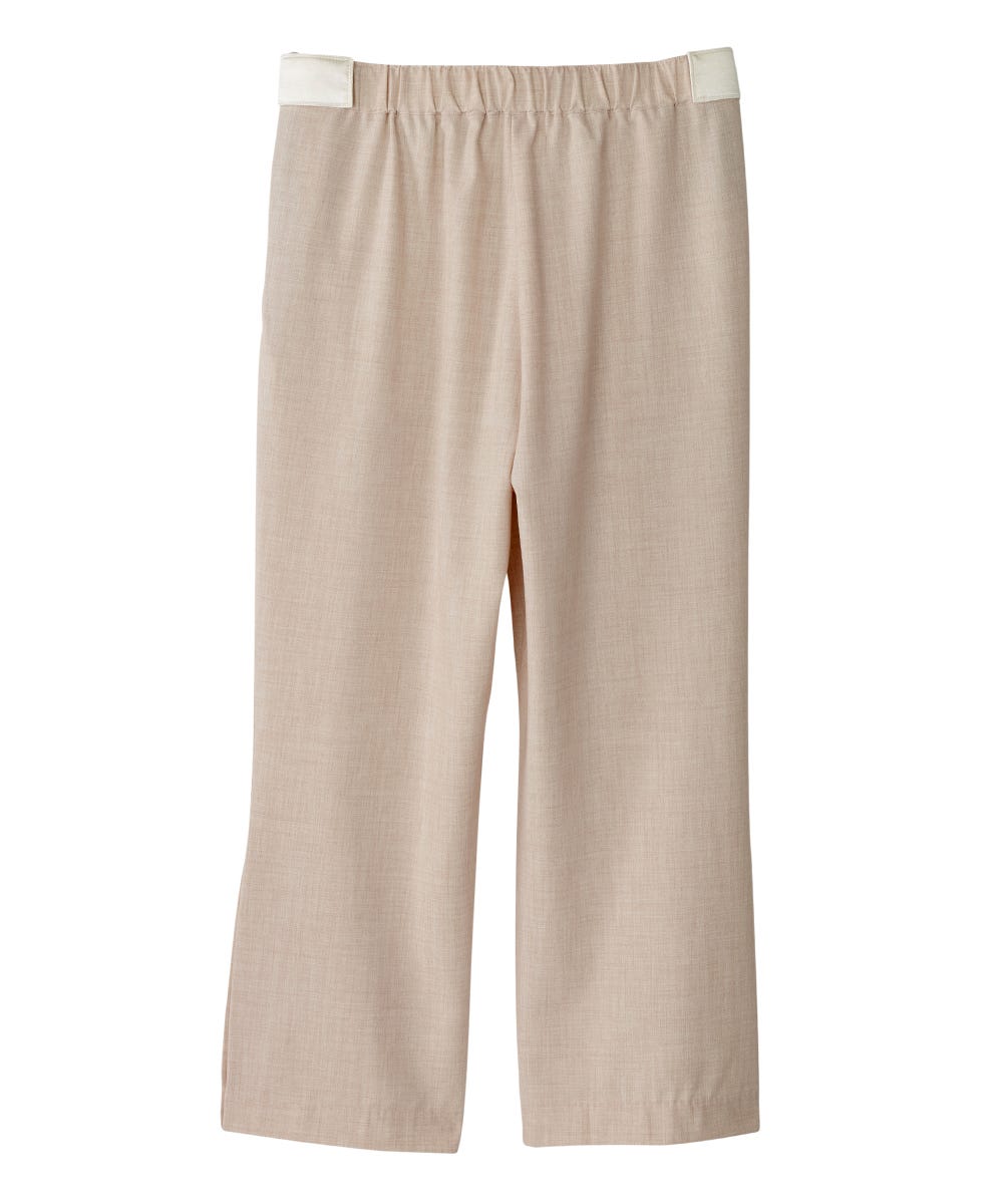 Women's Self Dressing Easy Zip Linen Capris - Silverts 23