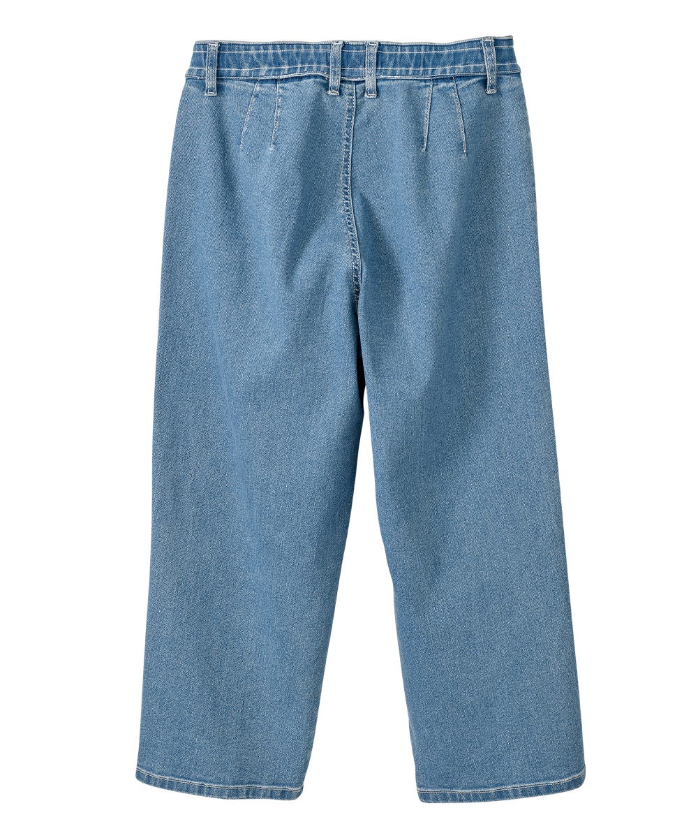 Women's Magnetic Front Fly Denim Capris - Silverts 7