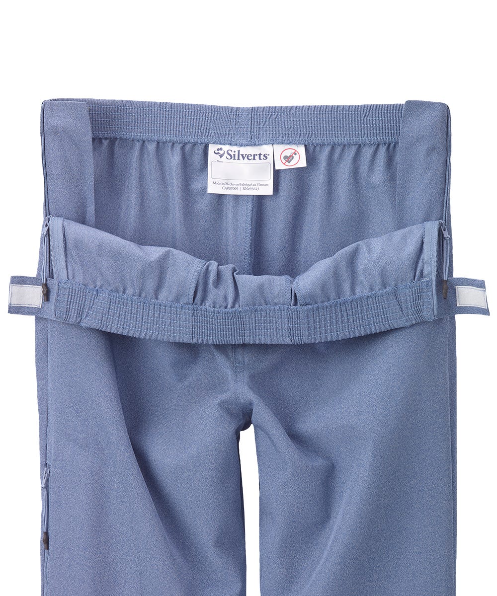 Women's Side Zip Adaptive Pant - Silverts 8