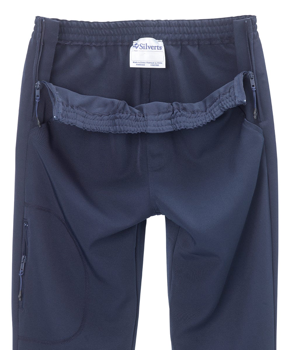 Senior Women's Side Zip Adaptive Pant - Clearance - Silverts 4