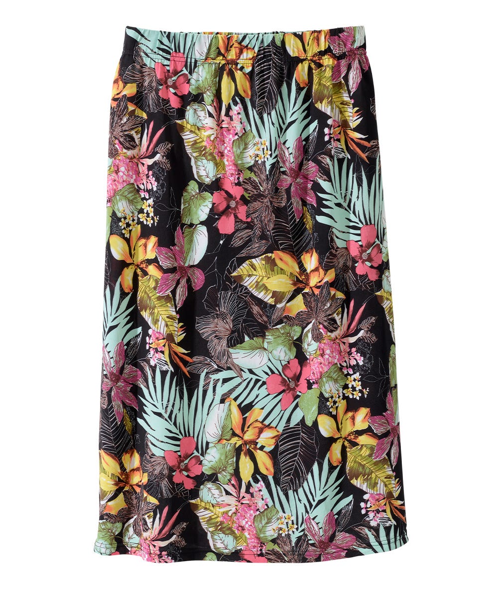 Women's Self Dressing Pull-on Skirt - Silverts 1
