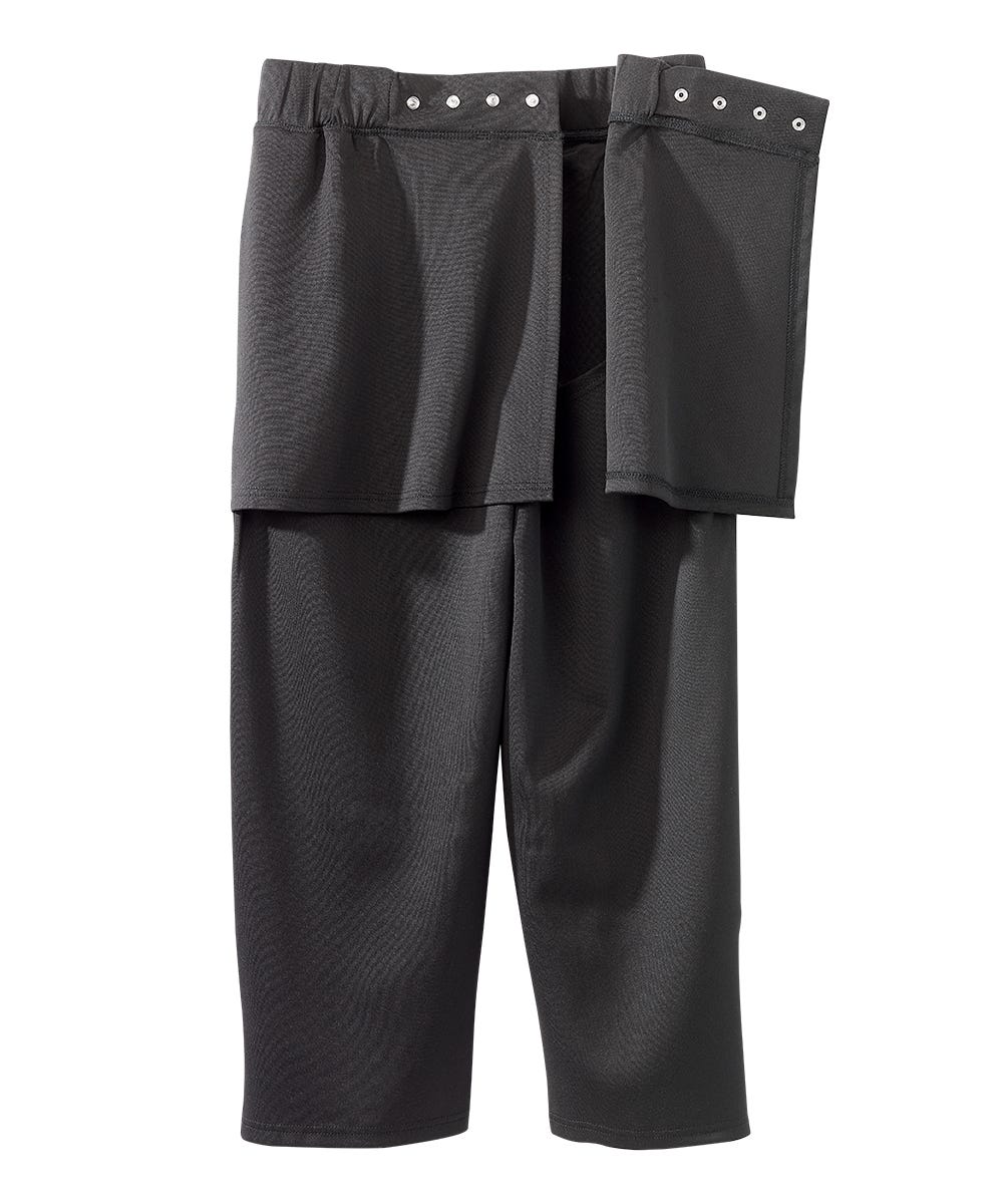 Women's Open Back Active Capri Pant - Silverts 17