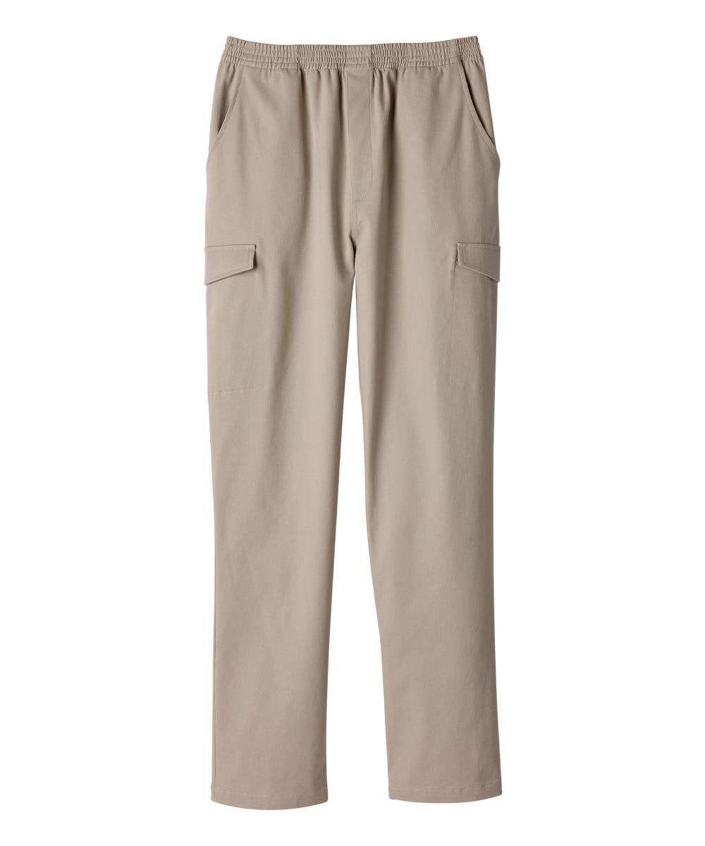 Senior Men's Adaptive Pull-on Pant with Cargo Pockets - Clearance - Silverts 1