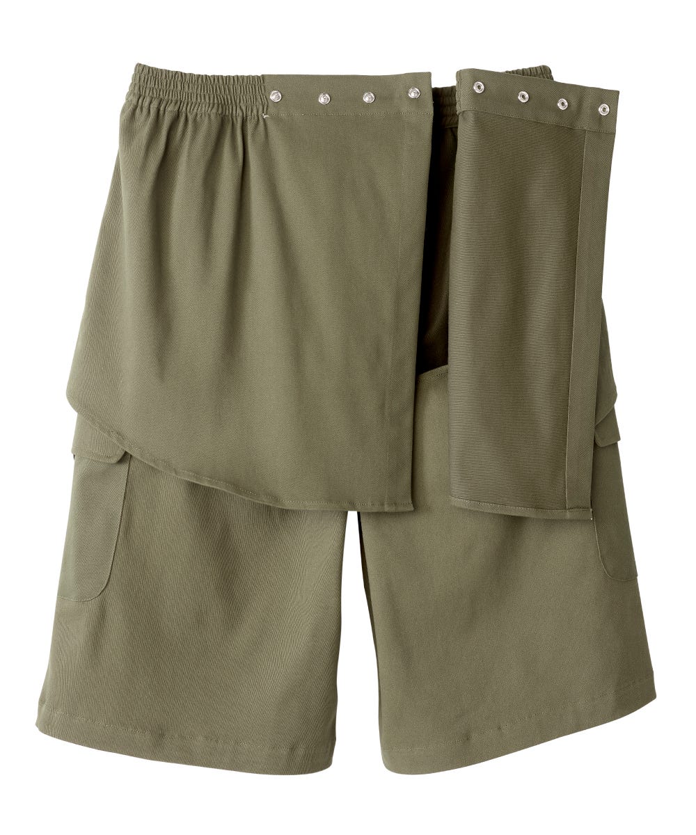 Men's Open Back Cargo Short - Silverts 14