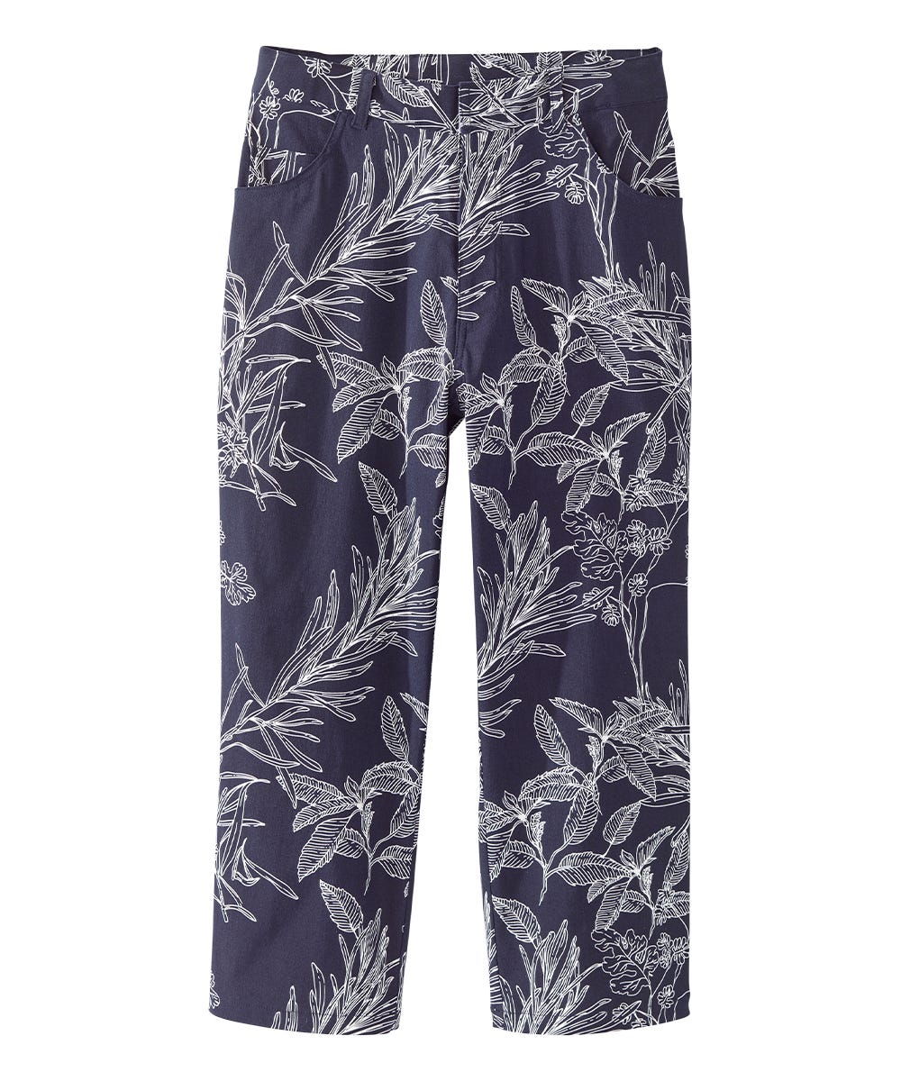 Women's Self Dressing Capris with Magnetic Front Fly - Silverts 9