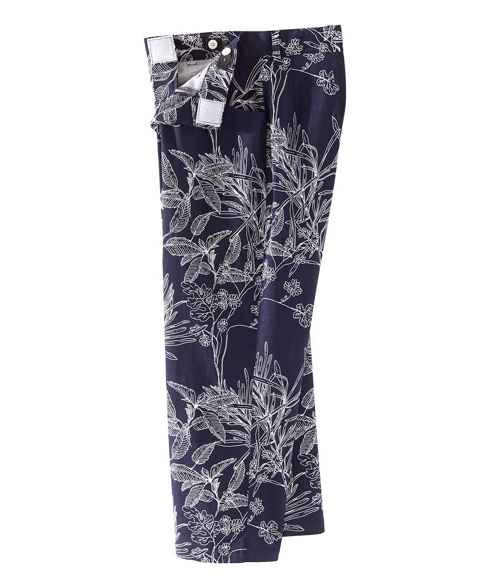 Women's Self Dressing Capris with Magnetic Front Fly - Silverts 10