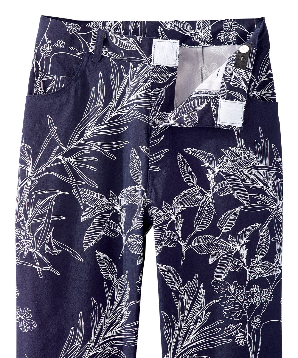 Women's Self Dressing Capris with Magnetic Front Fly - Silverts 12